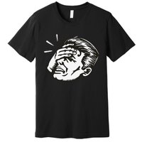 Retro Epic Fail Vintage Facepalm Premium T-Shirt