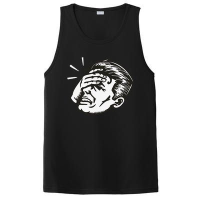 Retro Epic Fail Vintage Facepalm PosiCharge Competitor Tank