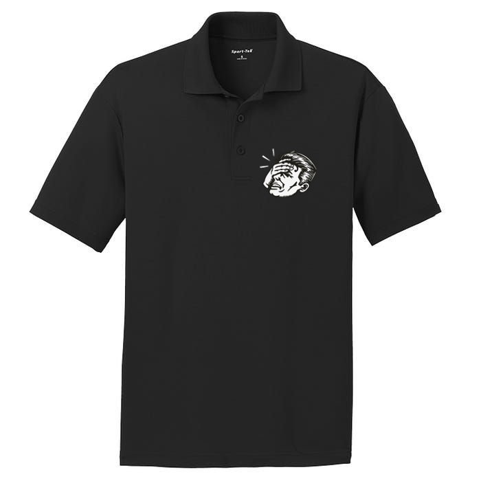 Retro Epic Fail Vintage Facepalm PosiCharge RacerMesh Polo