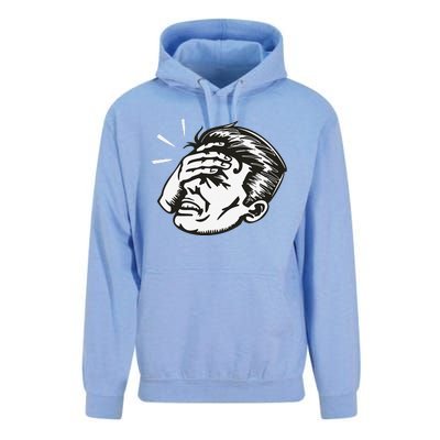 Retro Epic Fail Vintage Facepalm Unisex Surf Hoodie