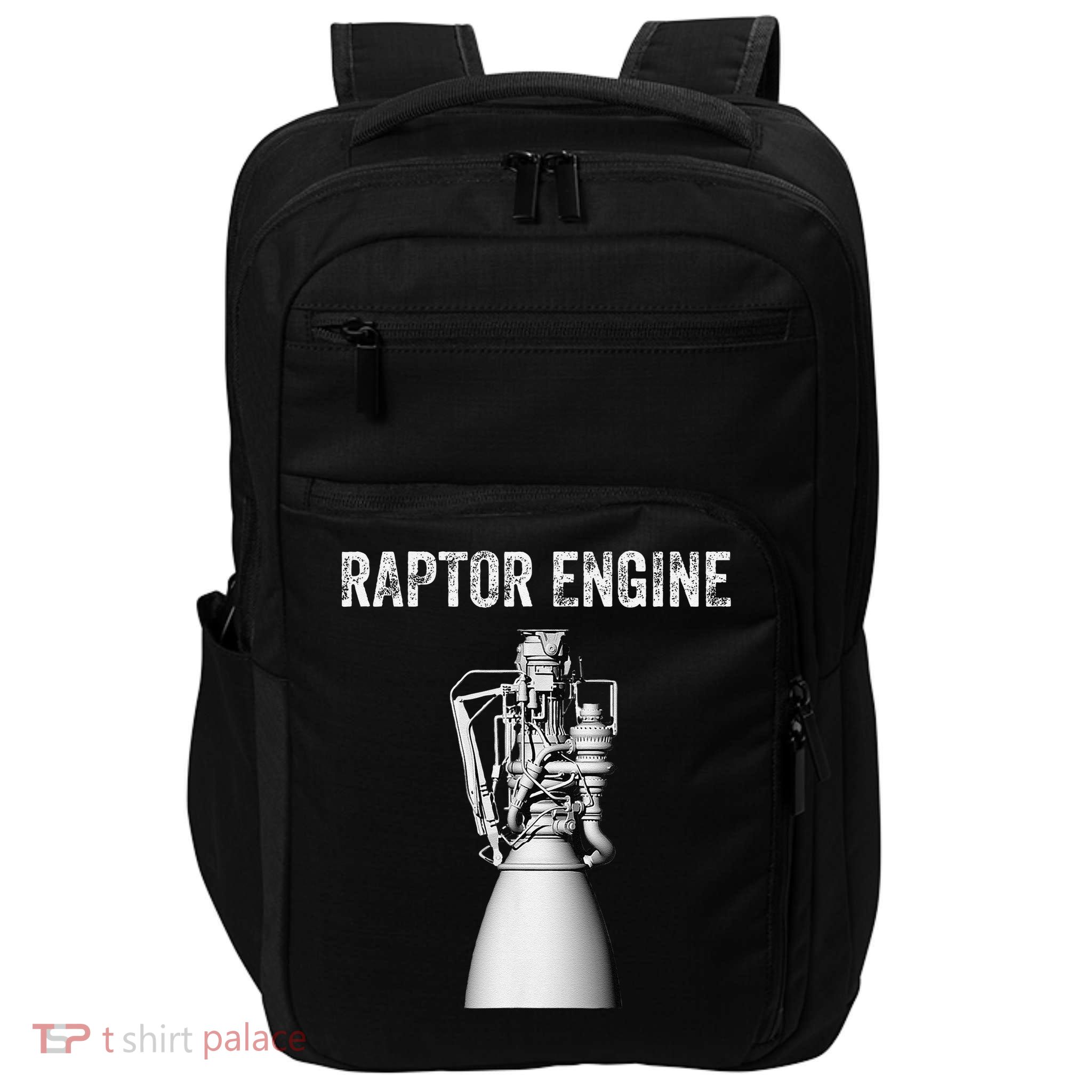 Raptor Engine For Space Explorer  Rocket Scientist Impact Tech Backpack