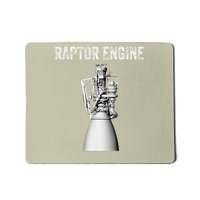 Raptor Engine For Space Explorer  Rocket Scientist Mousepad