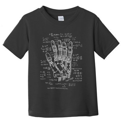 Robot Engineer Formula Collection Robotics Math Ai Gift Toddler T-Shirt