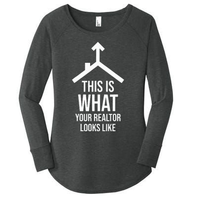 Realtor Estate Funny Gifts Women's Perfect Tri Tunic Long Sleeve Shirt