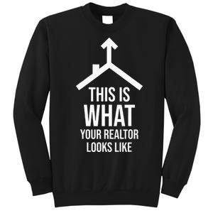 Realtor Estate Funny Gifts Tall Sweatshirt