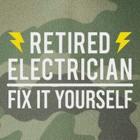 Retired Electrician Fix It Yourself Legacy Tie Dye Trucker Hat