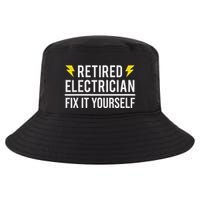 Retired Electrician Fix It Yourself Cool Comfort Performance Bucket Hat