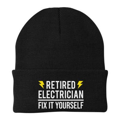 Retired Electrician Fix It Yourself Beanie