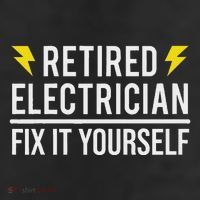 Retired Electrician Fix It Yourself Beanie