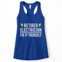 Retired Electrician Fix It Yourself Womens Tank Top