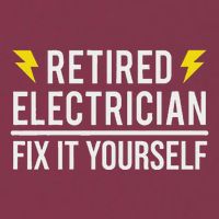 Retired Electrician Fix It Yourself 16oz Travel Tumbler