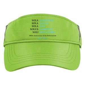 Reformation 500th Anniversary Five Solas Adult Drive Performance Visor