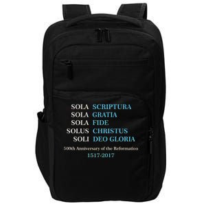 Reformation 500th Anniversary Five Solas Impact Tech Backpack