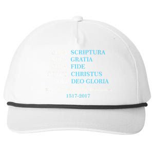 Reformation 500th Anniversary Five Solas Snapback Five-Panel Rope Hat