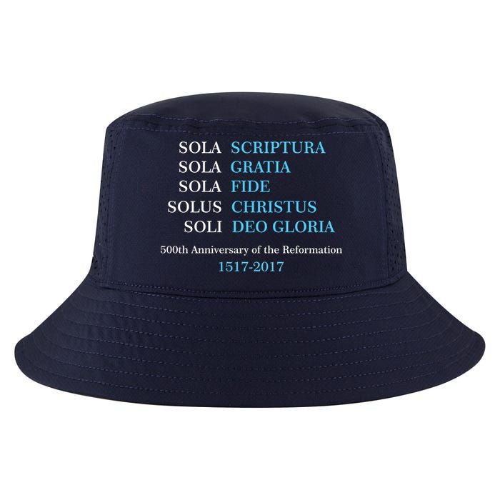 Reformation 500th Anniversary Five Solas Cool Comfort Performance Bucket Hat