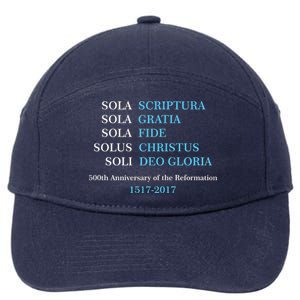 Reformation 500th Anniversary Five Solas 7-Panel Snapback Hat