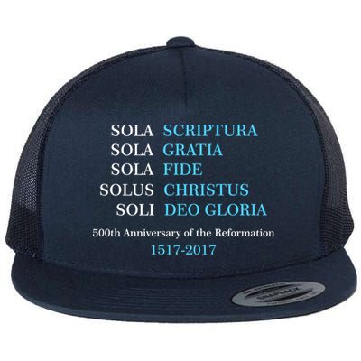 Reformation 500th Anniversary Five Solas Flatbill Hat