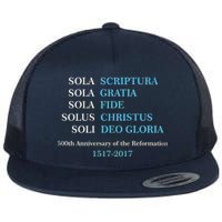 Reformation 500th Anniversary Five Solas Flat Bill Trucker Hat