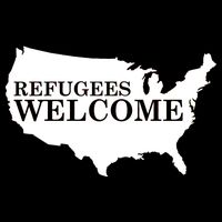 Refugees Welcome in the USA Country Anti Travel Ban T-Shirt