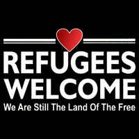 Refugees Welcome We Are Still The Land Of The Free Premium T-Shirt