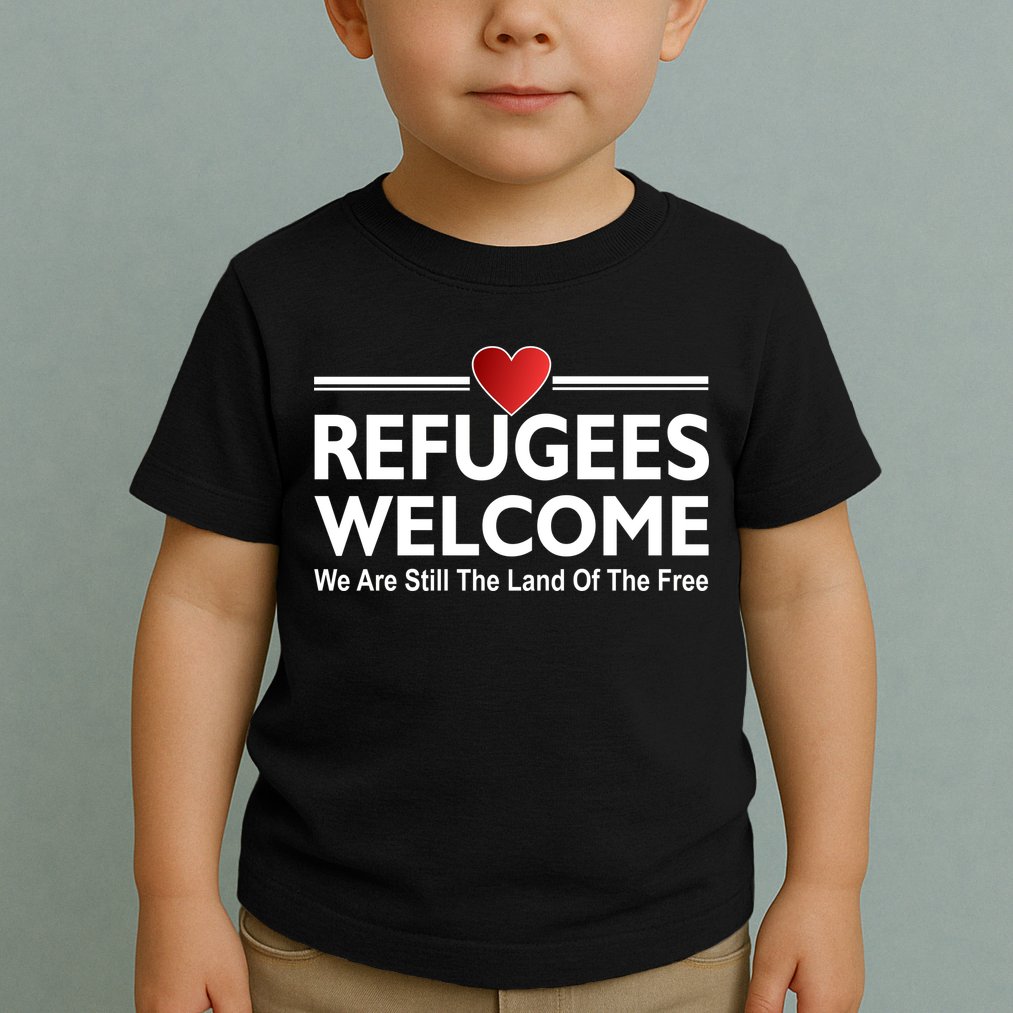 Refugees Welcome We Are Still The Land Of The Free Toddler T-Shirt