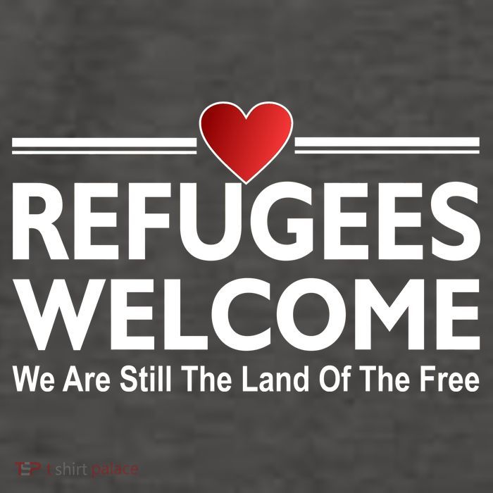 Refugees Welcome We Are Still The Land Of The Free Vector Backpack
