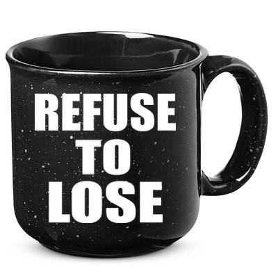 Refuse To Lose 15oz Campfire Ceramic Mug