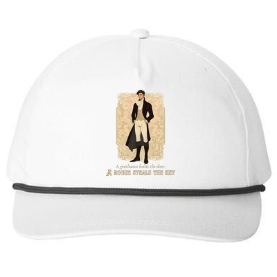 Regency Era Gentleman Quip Snapback Five-Panel Rope Hat