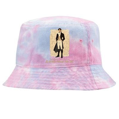 Regency Era Gentleman Quip Tie-Dyed Bucket Hat