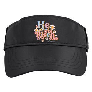 Retro Easter Groovy He Is Risen Christian Adult Drive Performance Visor