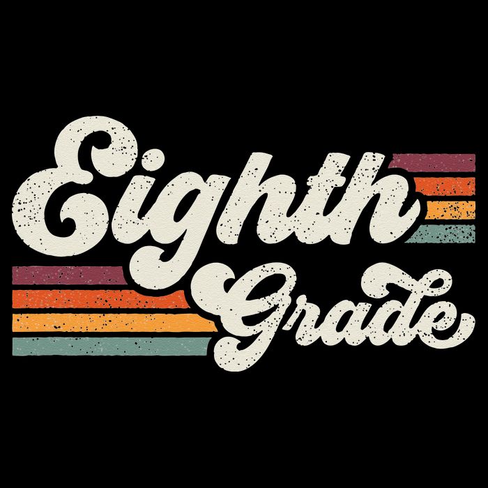 Retro Eighth Grade Teacher Back To School Sustainable Bucket Hat