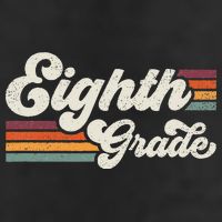 Retro Eighth Grade Teacher Back To School Adult Drive Performance Visor