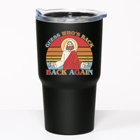 Retro Easter Guess Who Back Again Jesus Resurrection Tumbler