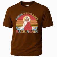 Retro Easter Guess Who Back Again Jesus Resurrection Performance Shirt