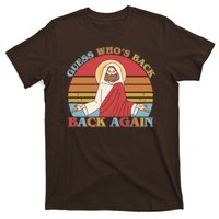 Retro Easter Guess Who Back Again Jesus Resurrection T-Shirt