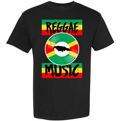 Reggae Music Jamaica Garment-Dyed Heavyweight T-Shirt