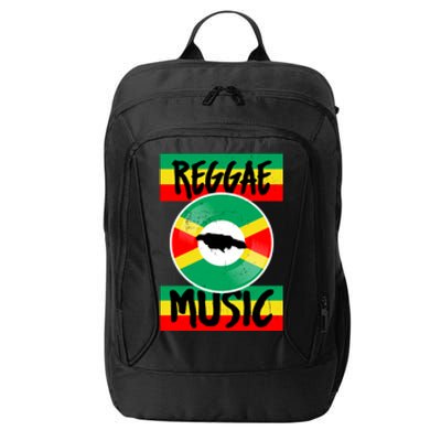 Reggae Music Jamaica City Backpack