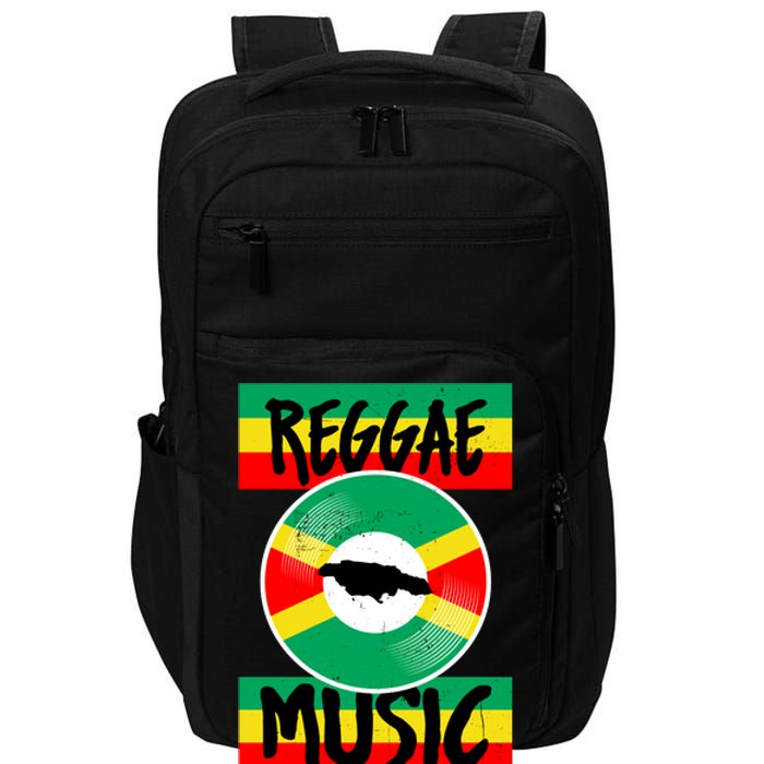 Reggae Music Jamaica Impact Tech Backpack