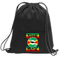 Reggae Music Jamaica Sweatshirt Cinch Pack Bag