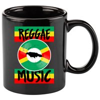 Reggae Music Jamaica 11oz C Handle Ceramic Mug