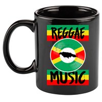 Reggae Music Jamaica 11oz C Handle Ceramic Mug