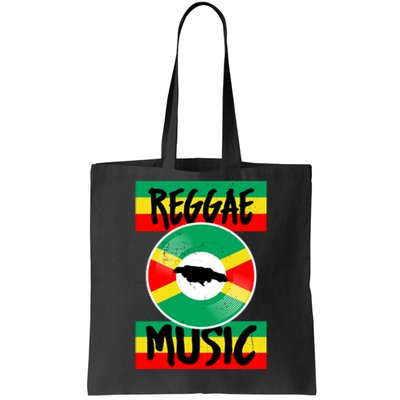 Reggae Music Jamaica Tote Bag