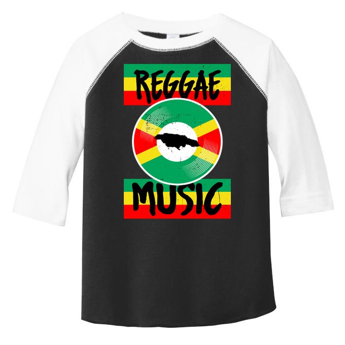 Reggae Music Jamaica Toddler Fine Jersey T-Shirt