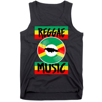 Reggae Music Jamaica Tank Top