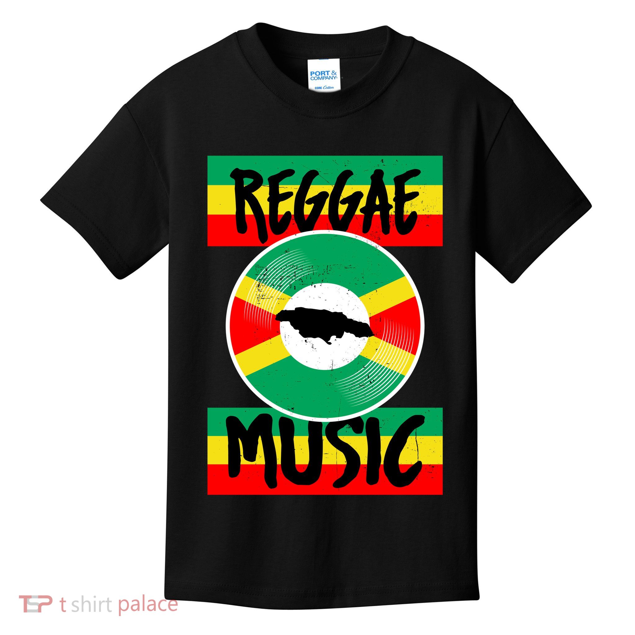 Reggae Music Jamaica Kids T-Shirt