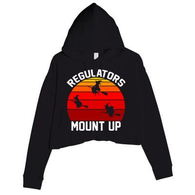 Regulators Mount Up Crop Fleece Hoodie