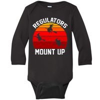 Regulators Mount Up Baby Long Sleeve Bodysuit