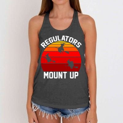 Regulators Mount Up Women's Knotted Racerback Tank