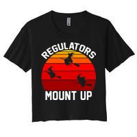 Regulators Mount Up Women's Crop Top Tee