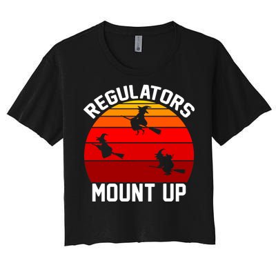 Regulators Mount Up Women's Crop Top Tee